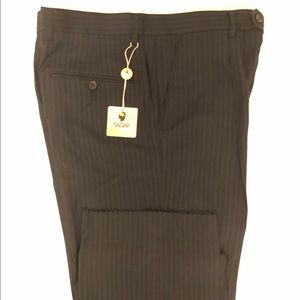 NWT Caesar uomo Italia men’s striped trousers blue